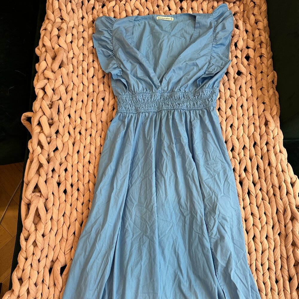 Abercrombie & Fitch Flutter Sleeve Midi Dress - image 2